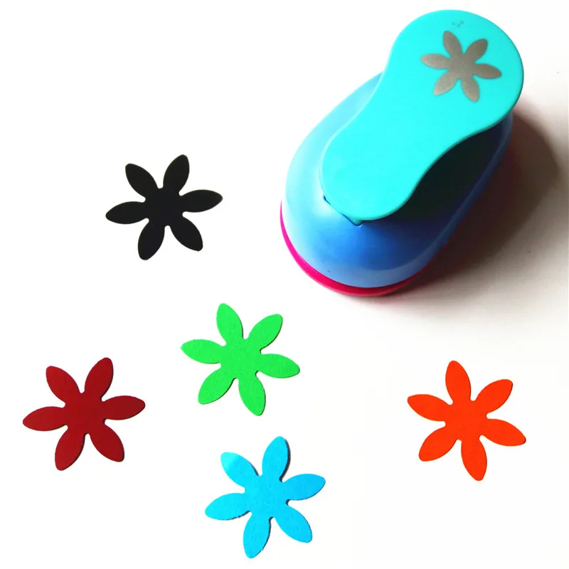 6 Flower punch Большой 2 ''5 см круг furador бумажный дырокол для скрапбукинга Пробойники ремесло perfurador diy для перфорации бумаги круг cutter3178B - Цвет: 6 Flower punch