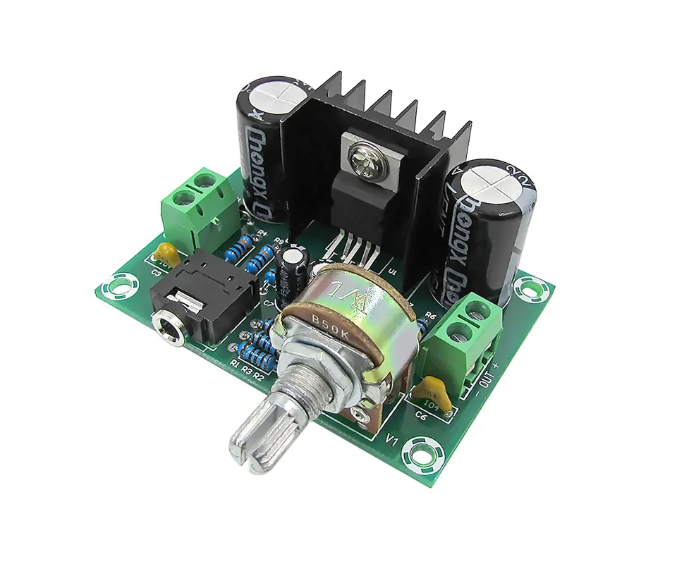 AIYIMA TDA2030A аудио усилитель доска 18 Вт класс AB моно усилитель плата DC/AC12V DIY звуковая система Динамик домашний кинотеатр