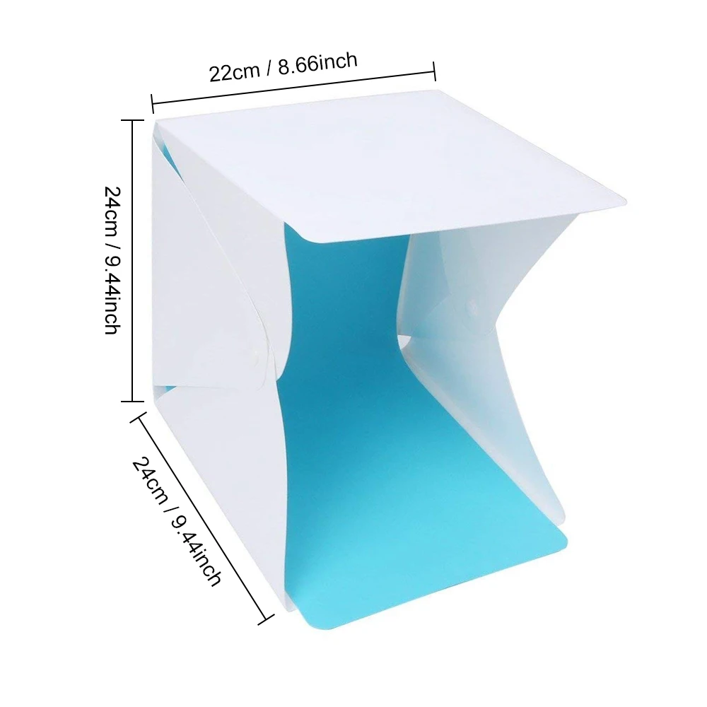 Маленький складной софтбокс для студийной съемки портативный Настольный