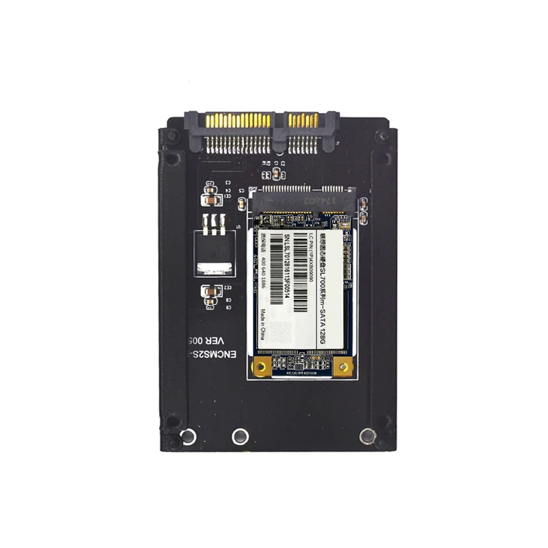 MSATA-SATA адаптер Mini PCIe mSATA SSD до 2 5 &quotSATA3 для конвертера карт памяти Поддержка Full High