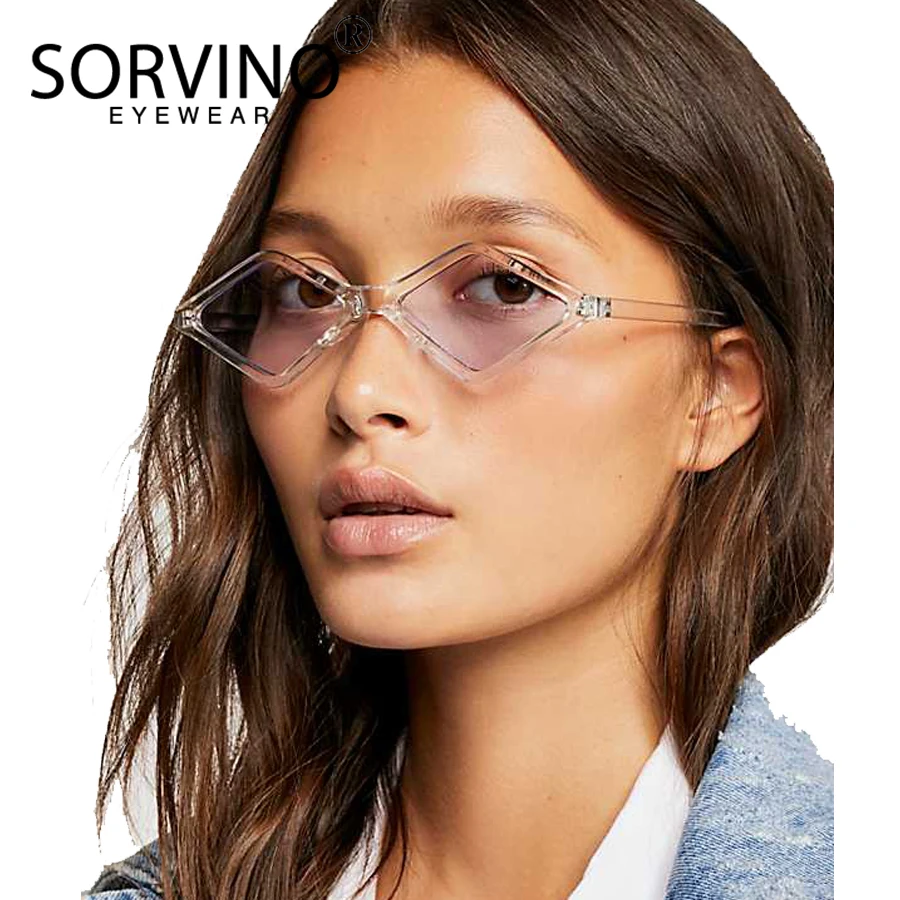 Мужские и женские солнцезащитные очки SORVINO с ромбовидным принтом брендовые