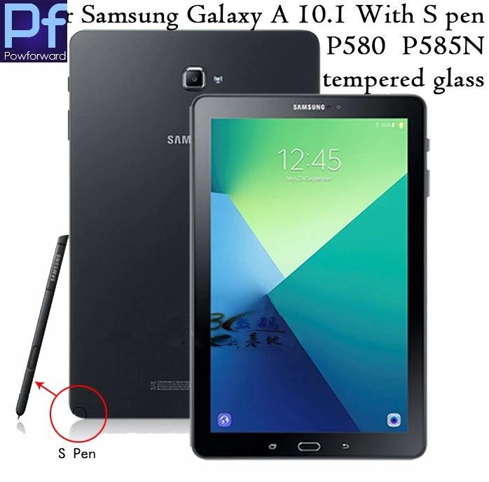 Защитная пленка для экрана из закаленного стекла 9H Samsung Galaxy Tab A A6 10 1 с S Pen (2016) P580 P585