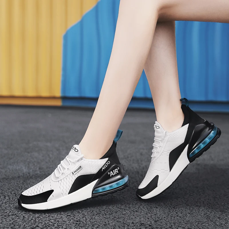 Мужские кроссовки на каждый день с воздушной подушкой Модные дышащие шнурках