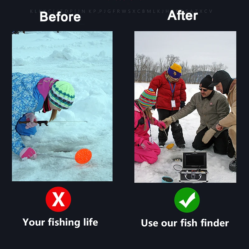 Подводная рыбалка Камера 15 метровый кабель Рыболокаторы инфракрасный 12 шт.