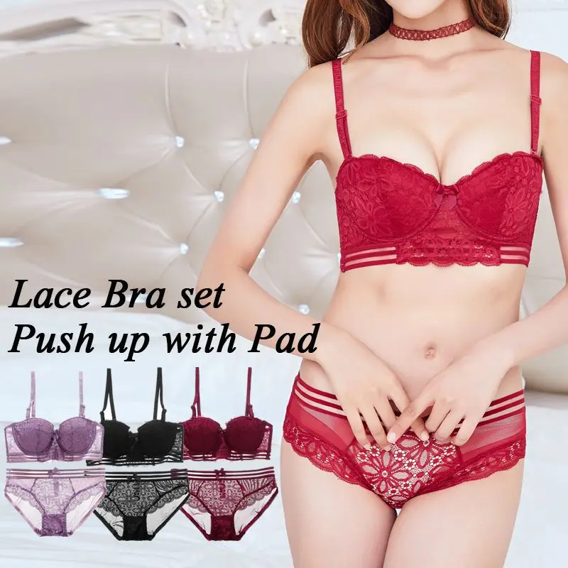 2019 сексуальный кружевной бюстгальтер со стальными кольцами и мягкими чашечками