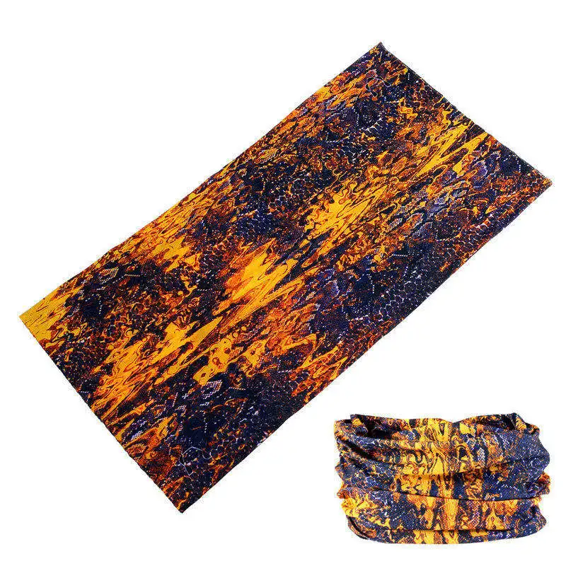 Модные повязки на голову с 3D трещинами Полировочная многофункциональная