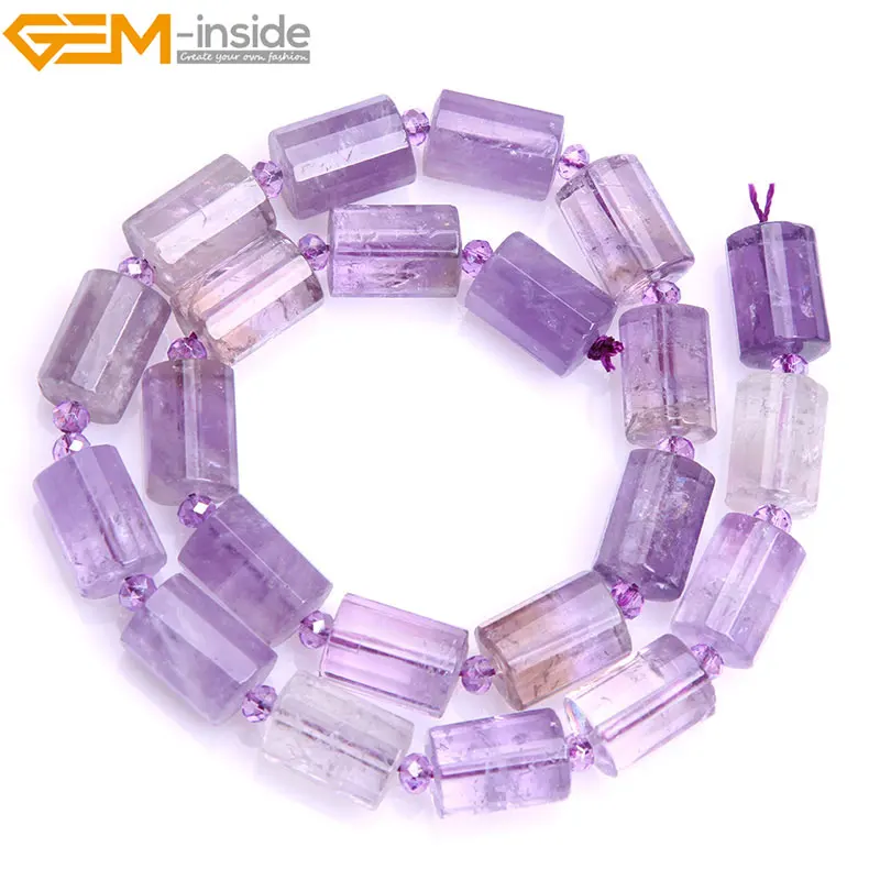 Цилиндрическая колонна с ограненным кварцем цилиндрическая камнем для