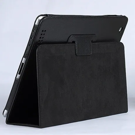 Black Чехол для ipad 2/ipad 3/ipad 4 Магнитный Авто Пробуждение сна чехол из искусственной кожи с защелкой для ipad 2/3/4 чехол с смарт-подставкой Держатель - Цвет: Black