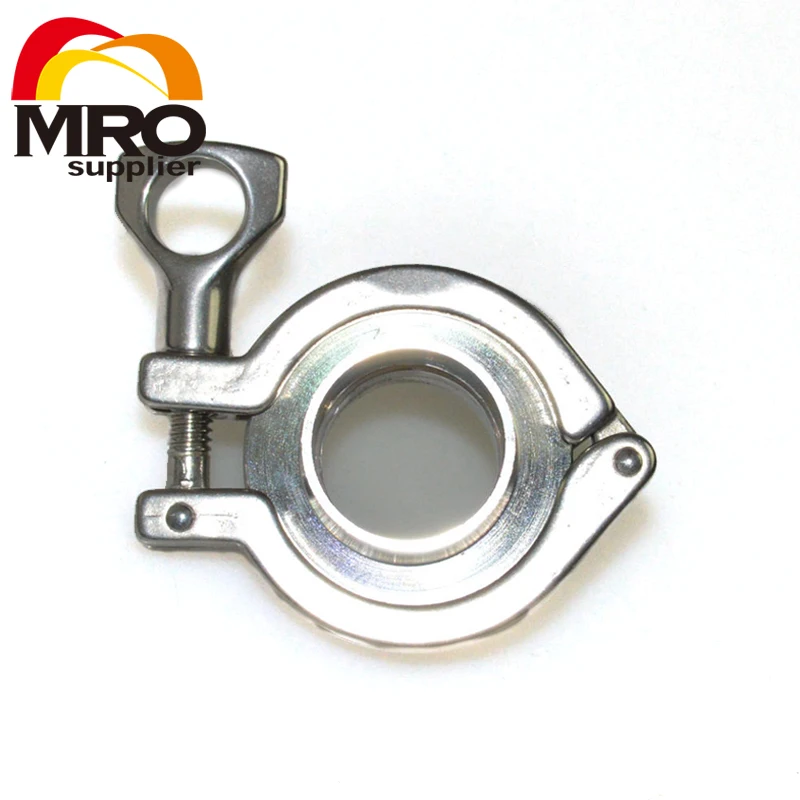 1 set 1-1/4&quot 1.25&quot 32MM OD Sanitary Pipe Weld Ferrule + Tri Clamp Silicone Gasket Stainless Steel SS304 SWT-32 | Обустройство