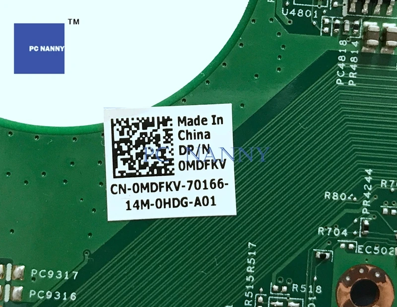 Материнская плата PCNANNY MDFKV 0MDFKV для Dell Vostro 3550 V3550 HM67 DDR3 ноутбука | Компьютеры и офис