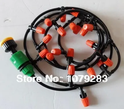 Шланг с насадками для системы капельного орошения 10 м|misting systems|nozzle systemsnozzle misting |