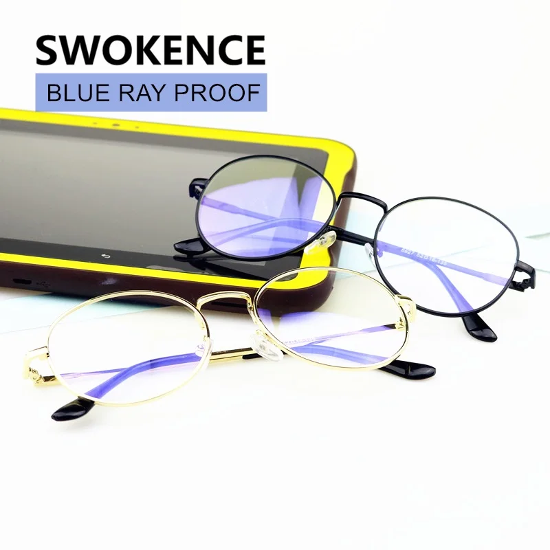 SWOKENCE анти синий луч очки для компьютерных игр Женщины Мужчины Мода излучения