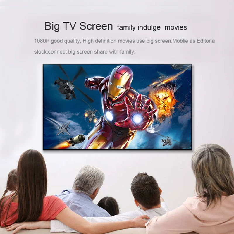 Mirascreen X7 автомобиля ТВ Зеркальная Наклейка коробка переходник монитора с Wi Fi Am8252b