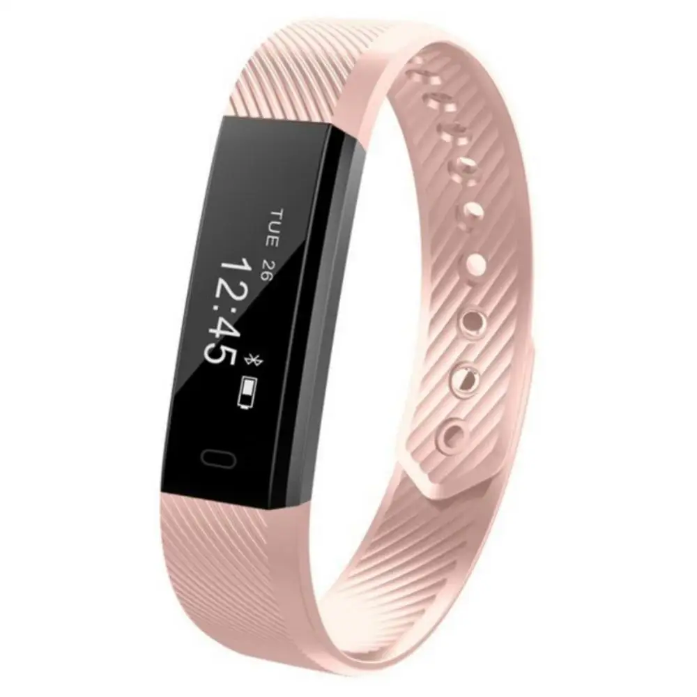 ID115 умный Браслет фитнес-трекер Браслет Шагомер совместимый Smartband водонепроницаемый монитор сна наручные часы Wekker - Цвет: D