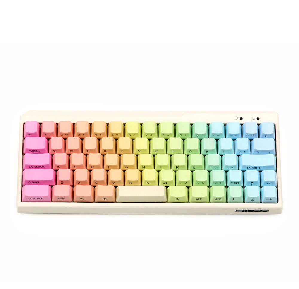 Механическая клавиатура Minila Rainbow OEM с боковой печатью для filco Minila cherry mx