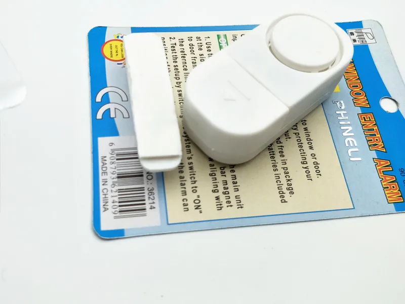 2 шт. беспроводная Магнитная сигнализация для входной двери и окон | Безопасность