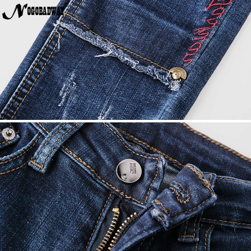 Женские узкие джинсы с высокой талией 2018 осенние зимние джинсовые брюки женские