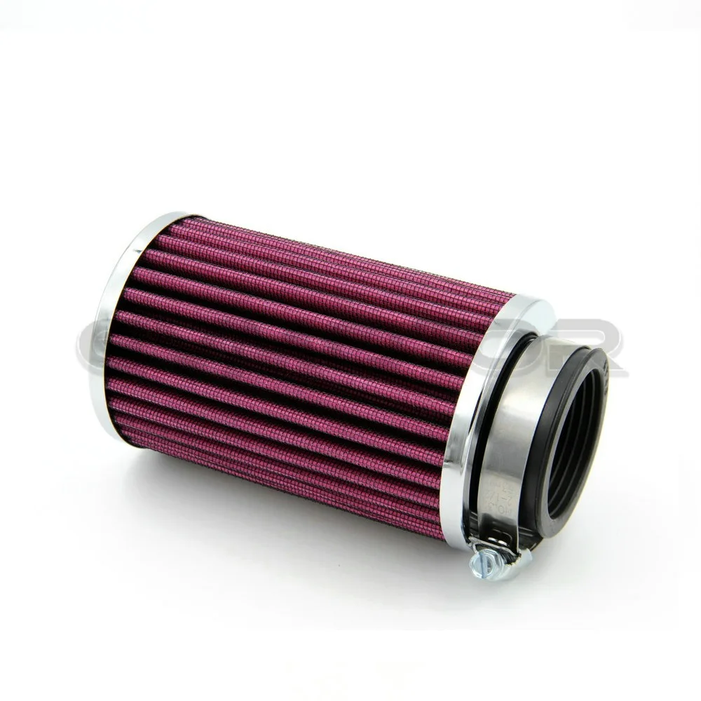 Хромированный кольцевой воздушный фильтр для мотоцикла 46 мм 48 50 52 54 60 очиститель