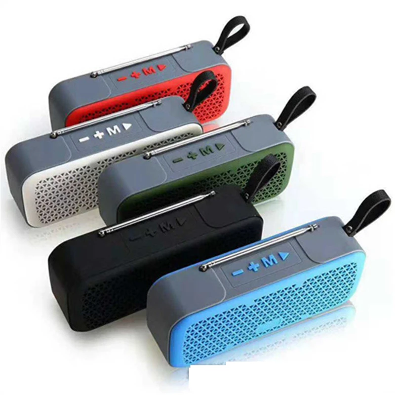 10-ваттный беспроводной сабвуфер портативный динамик Bluetooth с защитой от воды, внешней FM-антенной, наружным бумбоксом, TF-плеером MP3, USB-звуковой панелью для Xiaomi On.