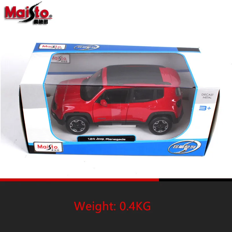 Maisto 1:24 Jeep RENEGADE Freeman имитация сплава модель автомобиля ремесла украшение