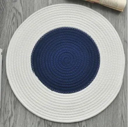 P INS килим круглый хлопок ковер для гостиной геометрический индийский ковер современный коврик современный дизайн Богемия скандинавский стиль - Цвет: P