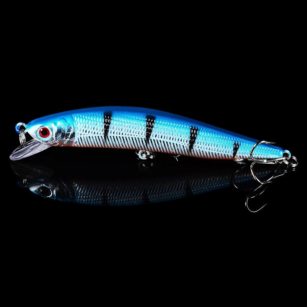 1 шт. плавающая рыболовная приманка в виде гольяна лазерная жесткая