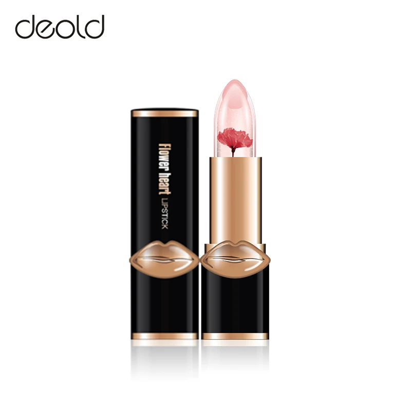 Deold прозрачный натуральный красный Lip Stick Температура Цвет изменить длительный