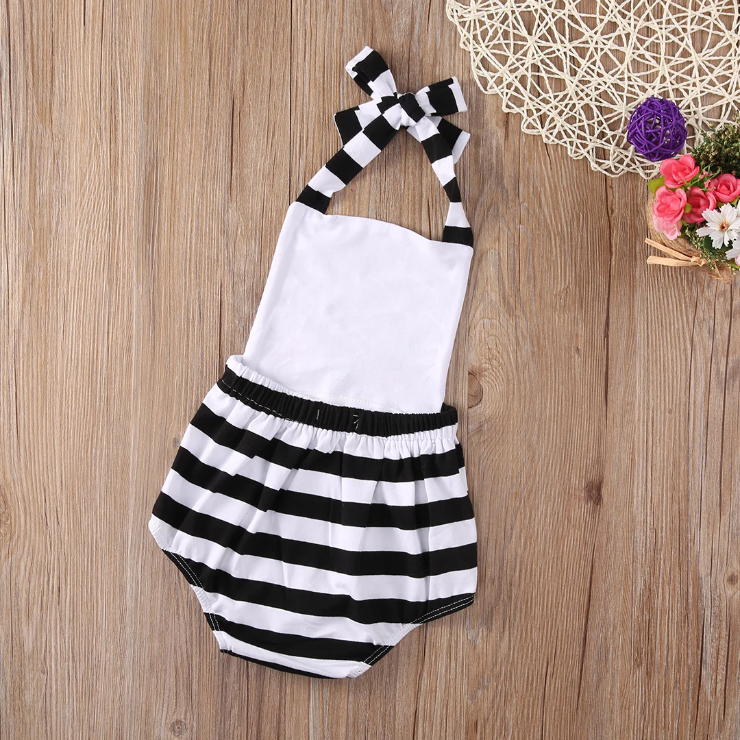 Спортивный комбинезон для новорожденных девочек хлопковая одежда без рукавов с