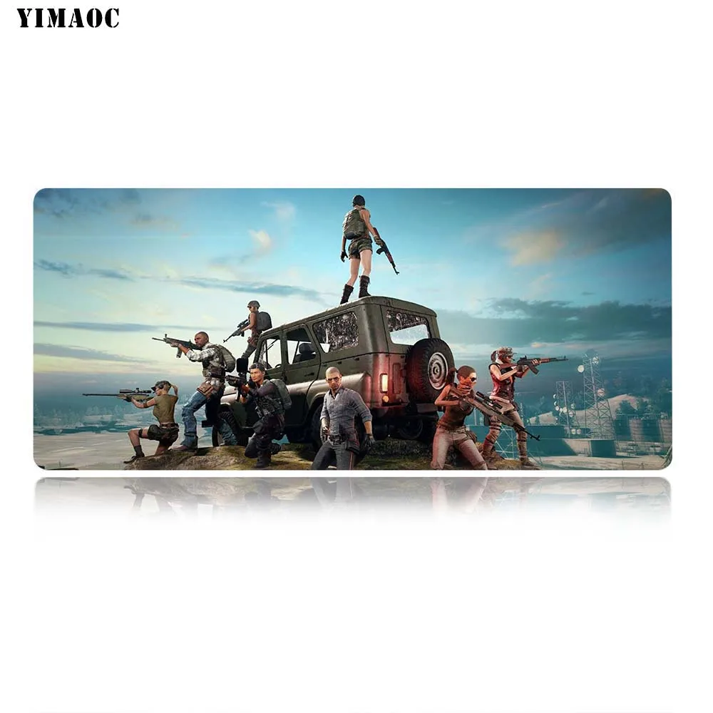 YIMAOC PUBG коврик для мыши 30x80 см компьютерный коврик для мыши Противоскользящий коврик для игровой мыши из натурального каучука - Цвет: MP8 30x80cm