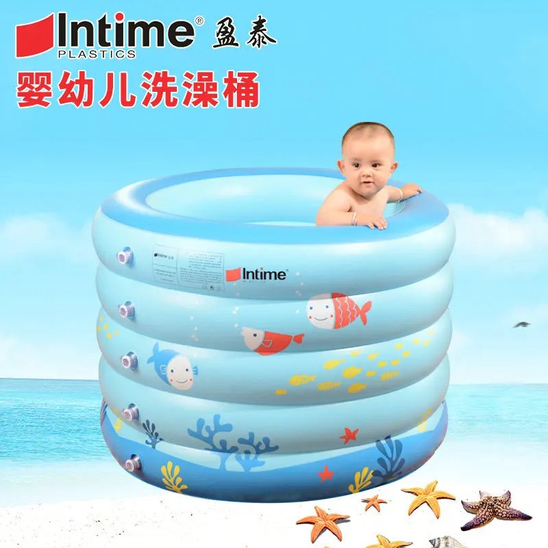Круглая надувная Ванна 106 см 106x75 синяя|pool pool|pool swimmingbathtub swimming |