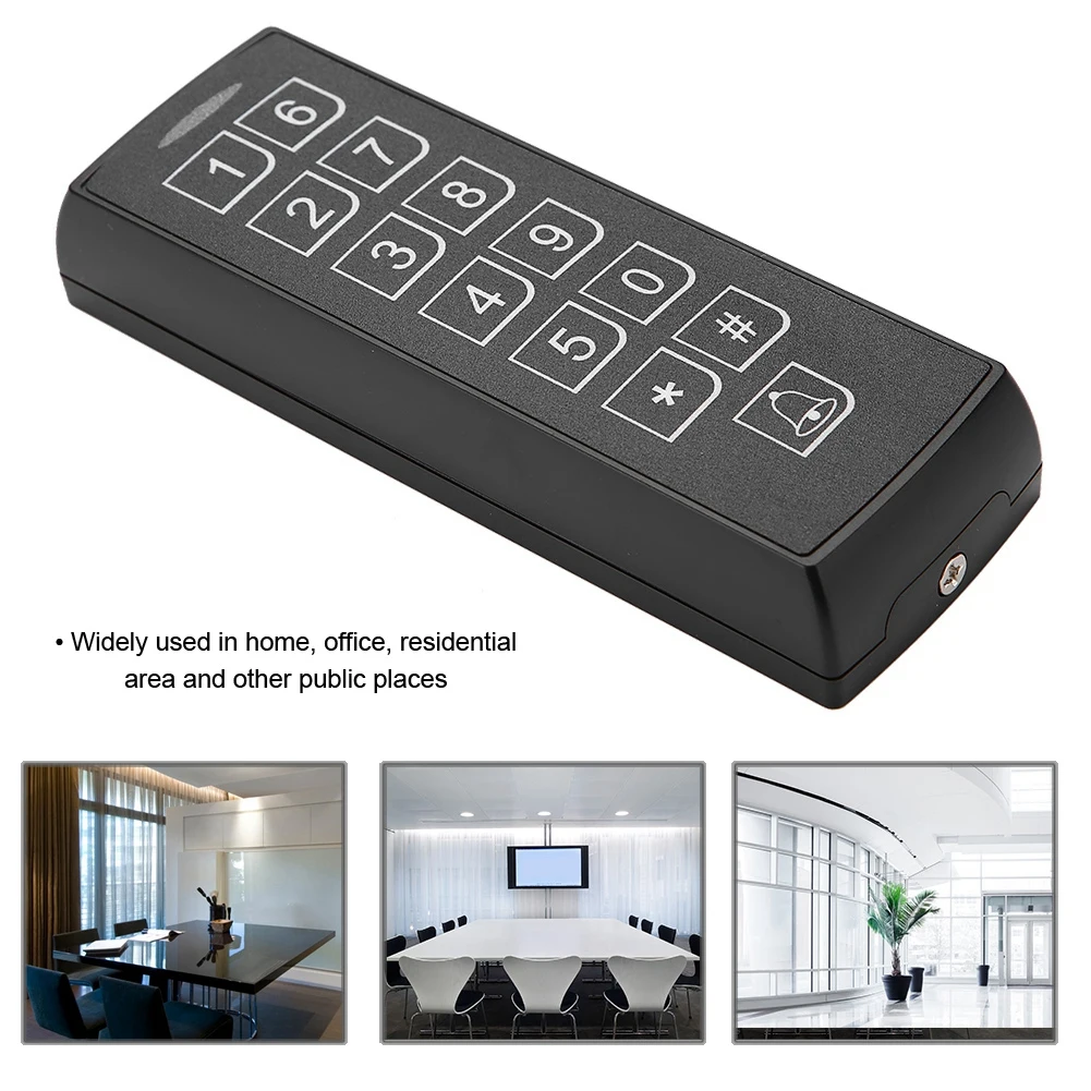12V DC RFID система контроля допуска к двери Водонепроницаемая металлическая