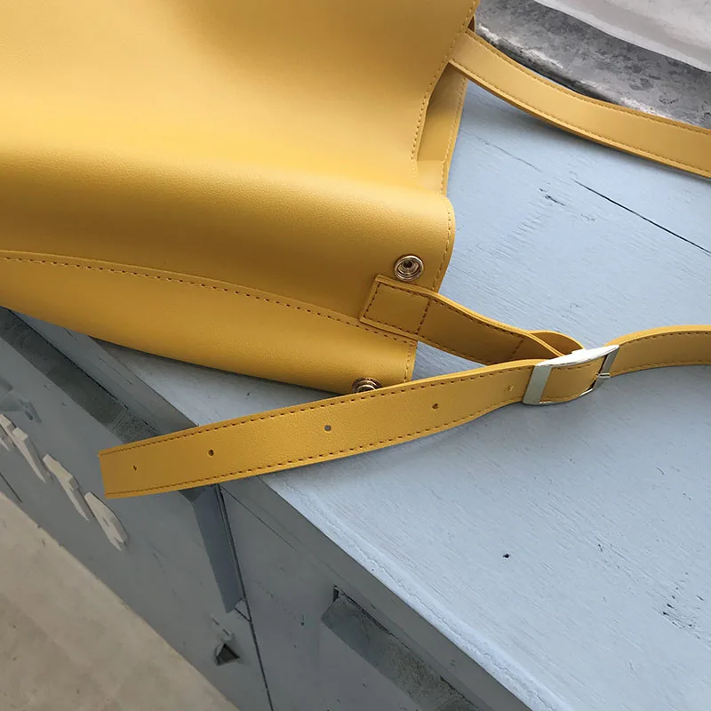 2 шт./компл. женская сумка через плечо из искусственной кожи мессенджер с ручкой