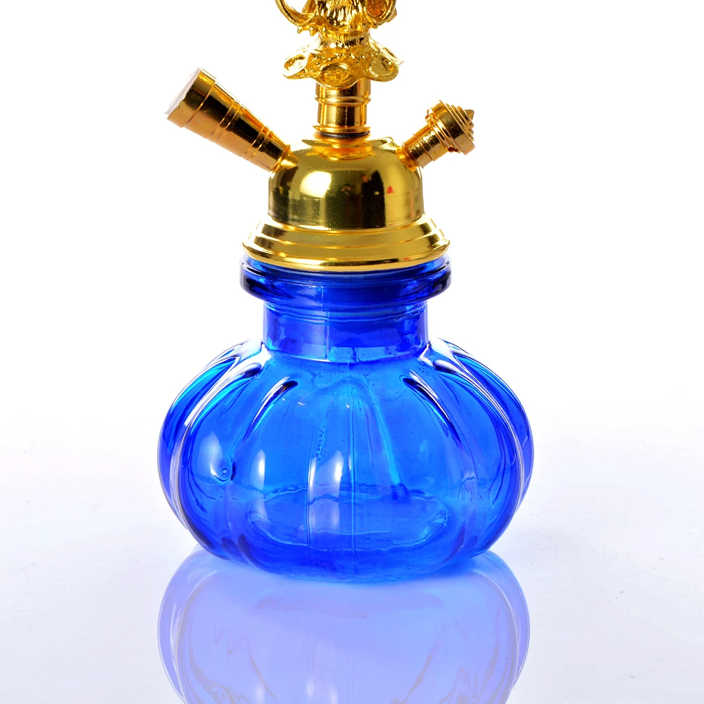 Стеклянный набор для кальяна 4 цветов с металлическим орлом керамическая чаша