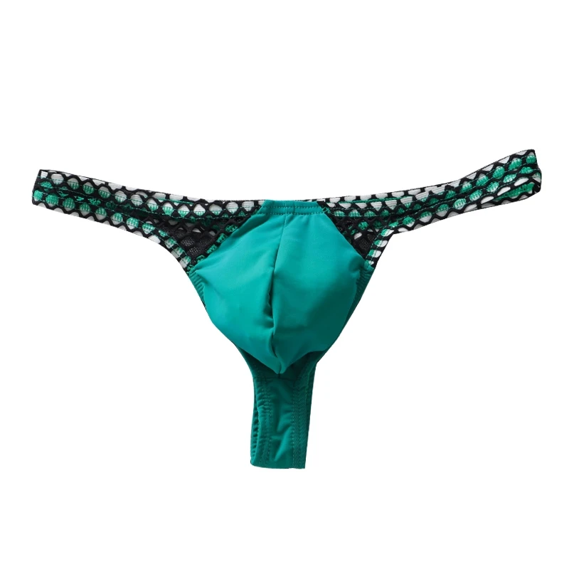 Новое мужское нижнее белье u выпуклые дышащие стринги для мужчин с открытым