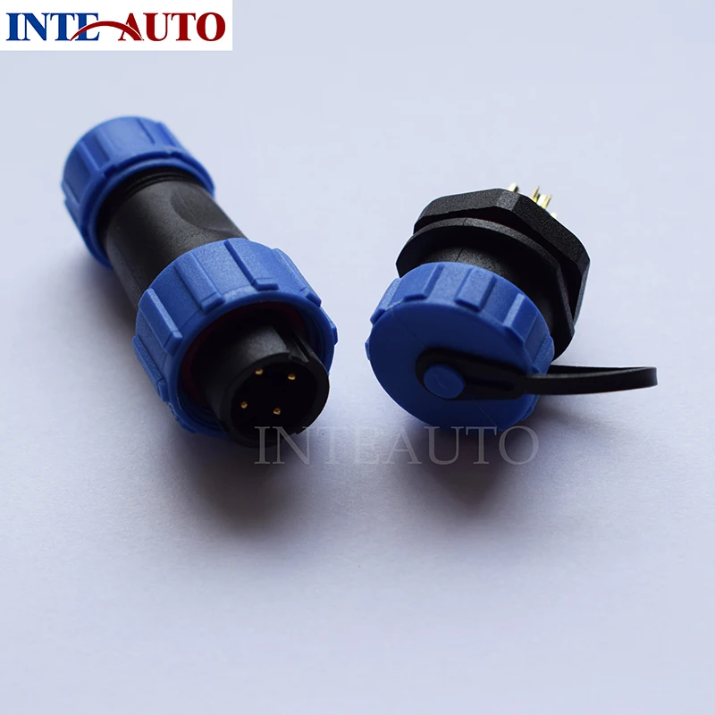 Разъем совместимость SP17 серии 4 контакты водонепроницаемый разъем светодиодный