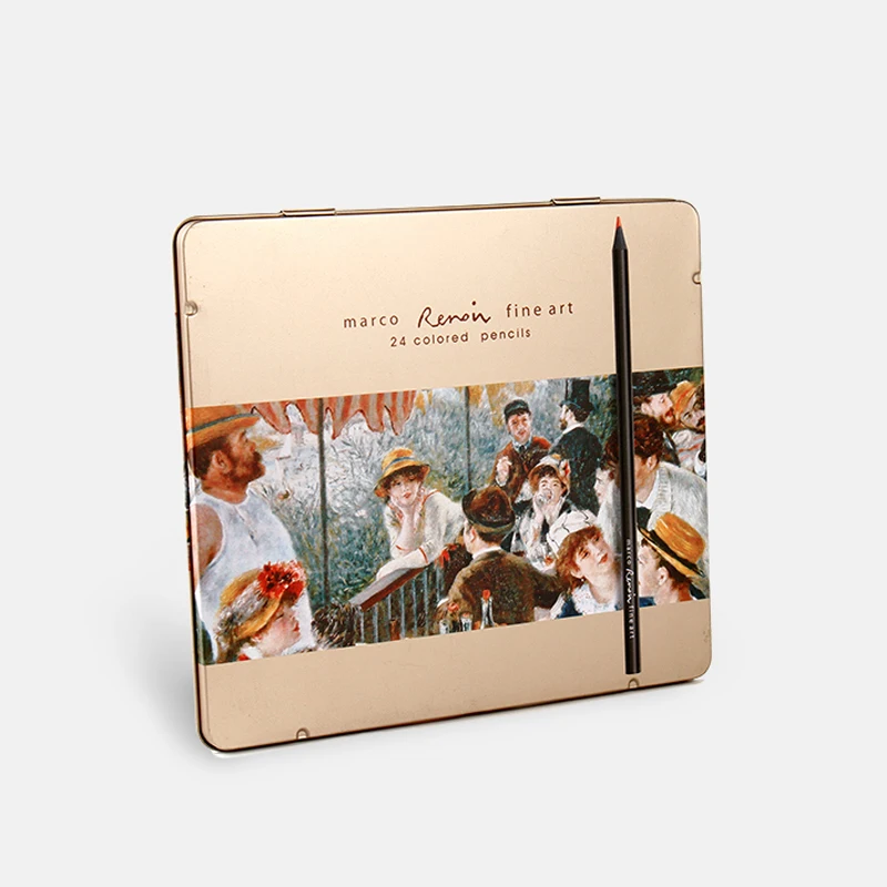 Набор железных карандашей для профессионального рисования 48 цветов | Канцтовары