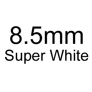 8.5mm-Super white 1 шт. D-J цвет Отличные Сердца и стрелы огранки муассаниты 8,5 мм муассаниты Dia свободные камни для изготовления ювелирных изделий - Цвет: 8.5mm-Super white