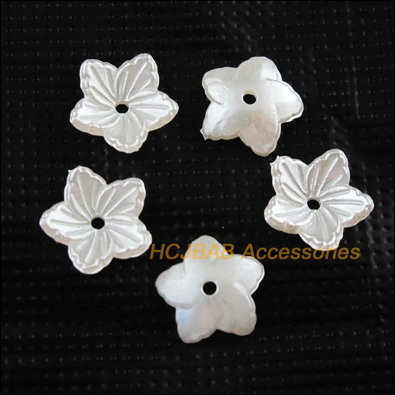 150 Новые Подвески в виде звезд цветов акриловые разделительные бусины Концевики