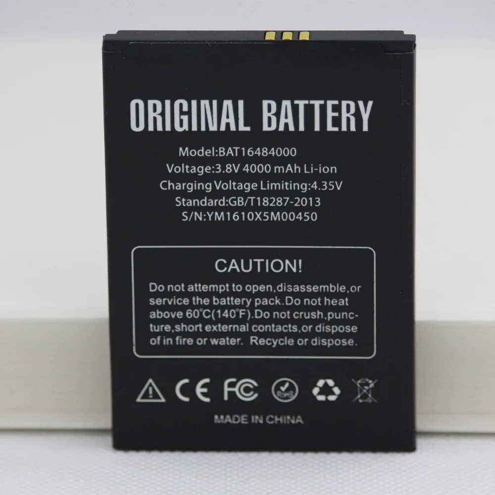 

20pcs/lot BAT16484000 Internal Phone Battery For DOOGEE X5 Max BAT16484000 Pro 4000mah Mobile phone Lithium replacement Battery