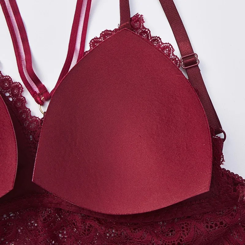 Кружевной бюстгальтер кружевное синее сексуальное нижнее белье топ черный с