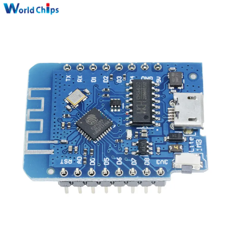 Для WEMOS D1 Mini Lite V1.0.0 плата для разработки Wi Fi Интернета вещей на основе ESP8285 1 Мб FLASH 3
