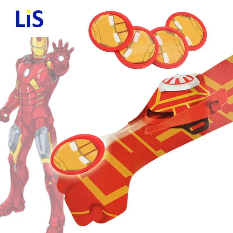 DC Лига Справедливости супергерой Человек паук Косплэй перчатки с мигающими и