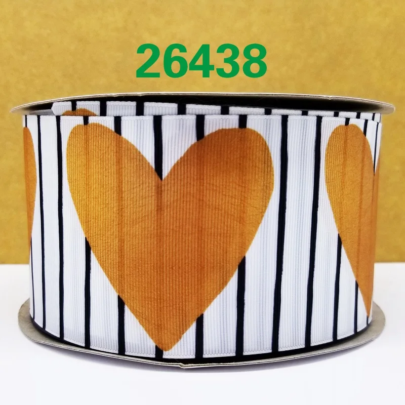 26438 50 ярдов мультфильм напечатанный grosgrain ленты 26438 - Цвет: 26438