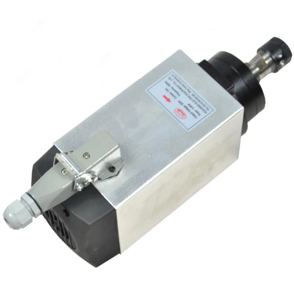 Шпиндельный двигатель 3 кВт с воздушным охлаждением шпиндель ЧПУ 4 подшипника