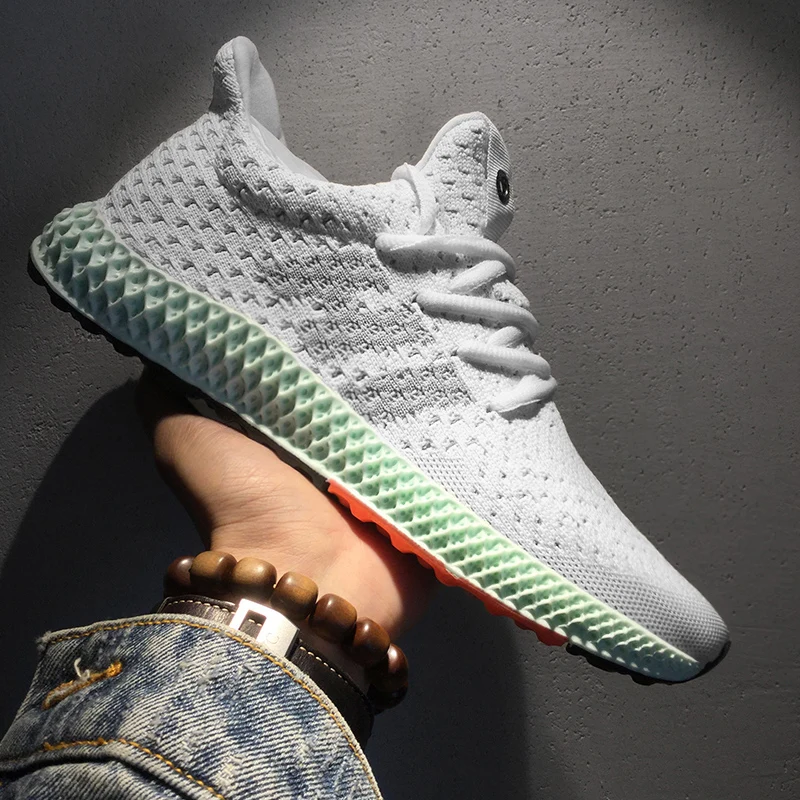 Дышащая обувь для бега Удобная мужская спортивная Модная новая прогулочная