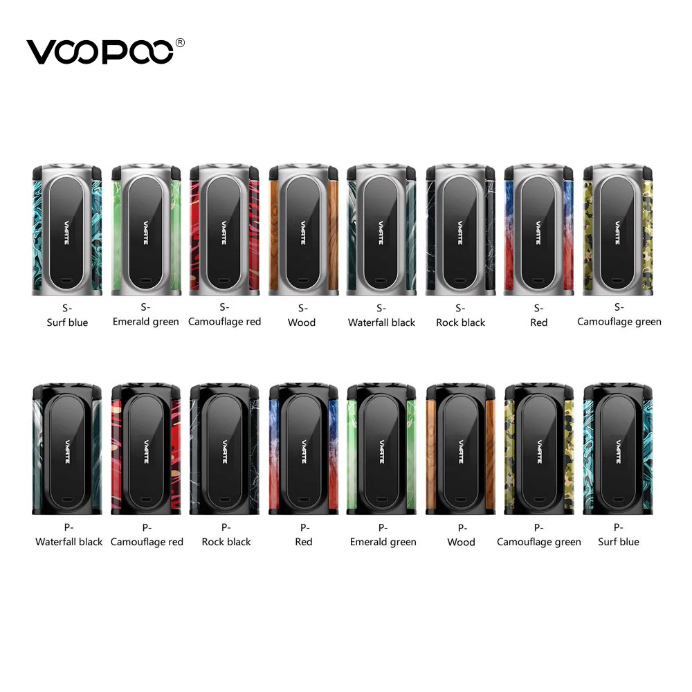 Voopoo Vmate Mod 200 Вт Двойной 18650 коробка баланс заряда питание подходит для uforce T1 8 мл
