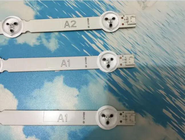 Новый оригинальный комплект 3 шт. * 7 Светодиодная лента 630 мм для подсветки LG 32LN541V