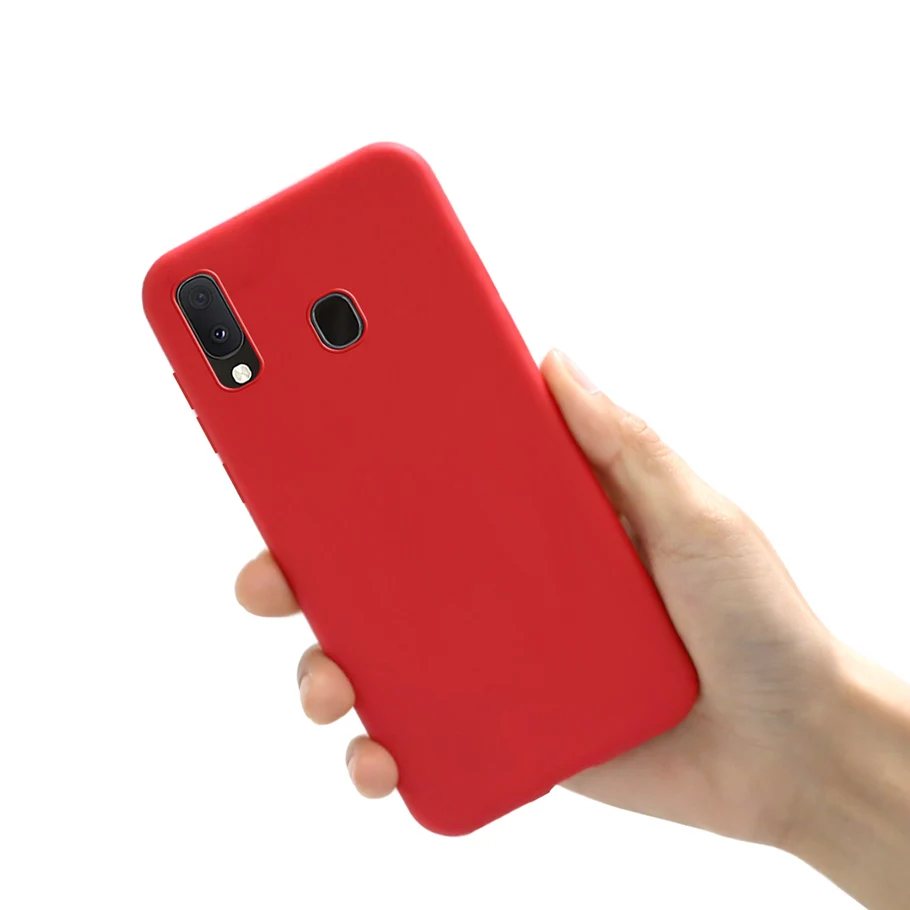 Чехол карамельного цвета для Samsung Galaxy A20e A20 e s чехол-бампер мягкий силиконовый