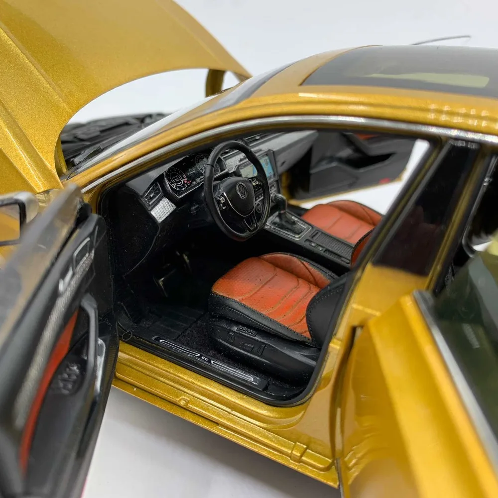 1:18 литая под давлением модель для Volkswagen VW все новые CC Arteon игрушечный автомобиль из Золотого Сплава миниатюрная Коллекция подарков Passat Magotan