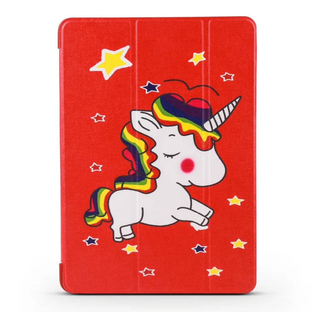 Популярный чехол серии мультфильмов для 2017 новинка 2018 ipad 9 7/Air 1/Air 2 из ТПУ откидной